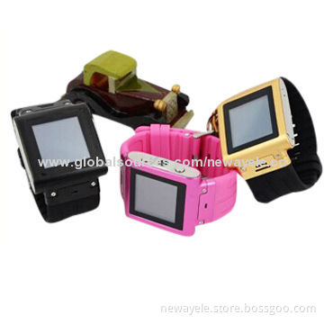 Quad Band Waterproof Watch Phone